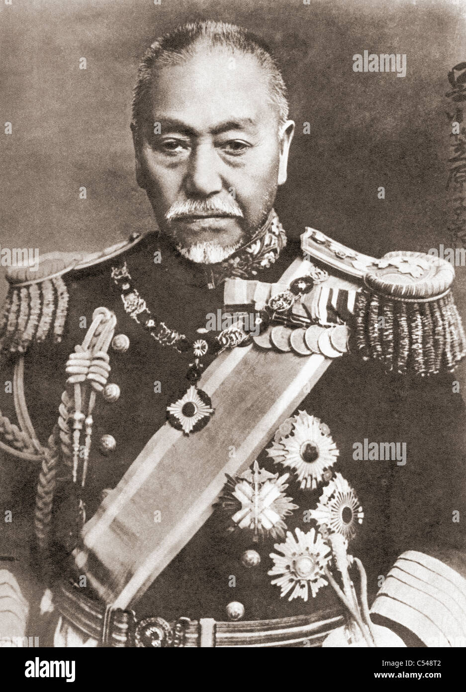 東郷元帥肖像メダル Japanese Navy Admiral Togo Admiral togo heihachiro hi-res stock photography and images