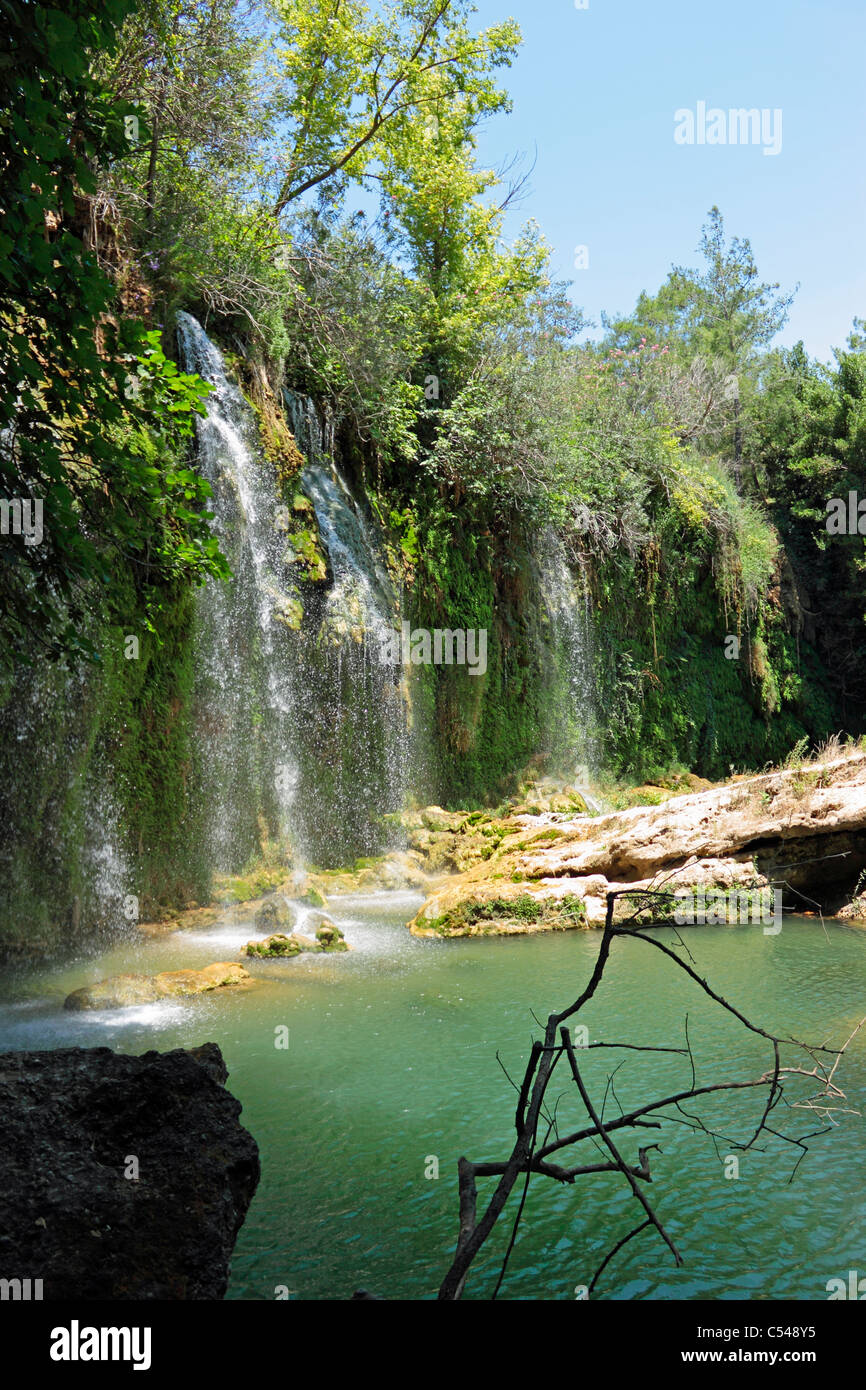 Kurşunlu Falls, Turkey where the Timotei ads were filmed Stock Photo