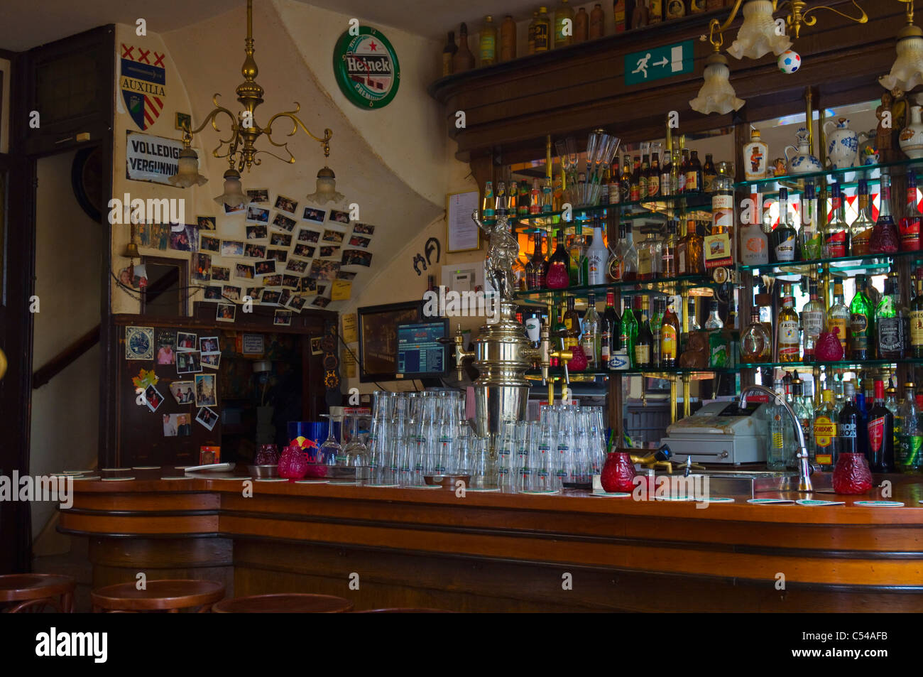 Bar central Amsterdam the Netherlands Europe Stock Photo Alamy