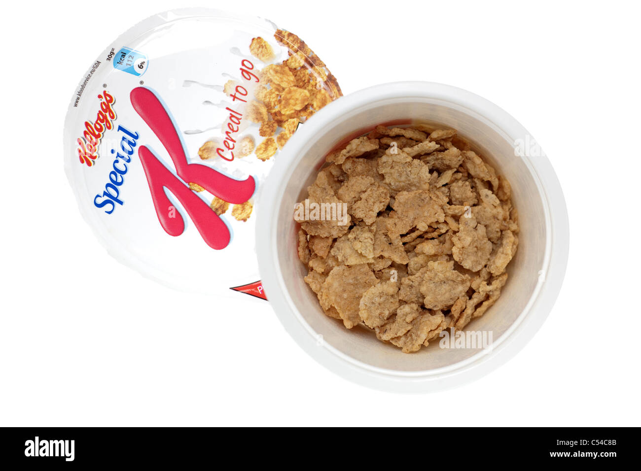 30 gram carton of Kelloggs Special K cereal to go Stock Photo - Alamy