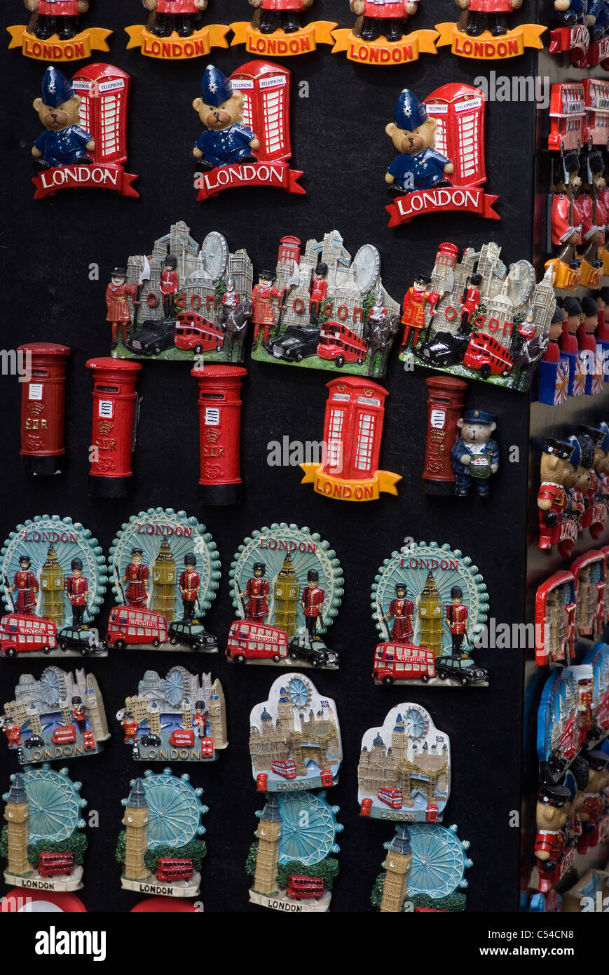 Tourist souvenirs, London, England Stock Photo - Alamy