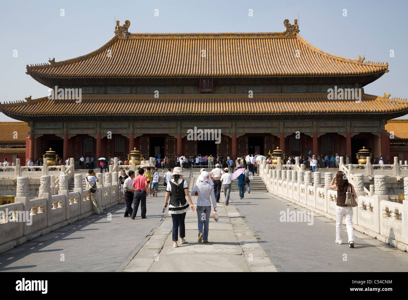 View of The Palace of Heavenly Purity QIAN QING GONG inside the