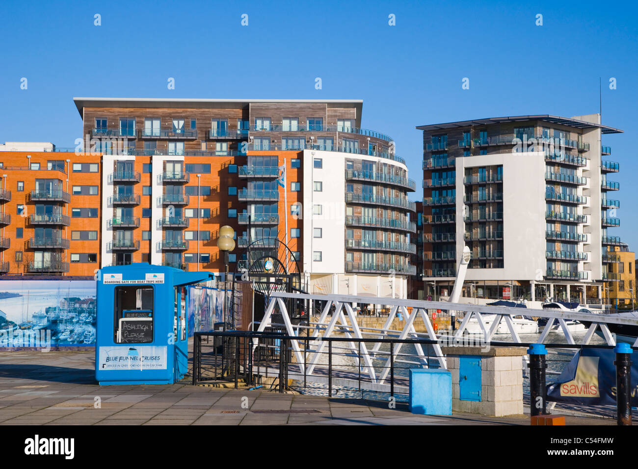 Admirals Quay, luxury apartments, at Ocean Village Marina, Southampton