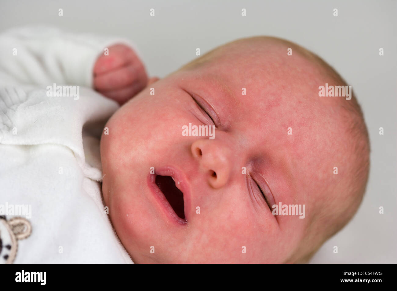 one and a half month old baby
