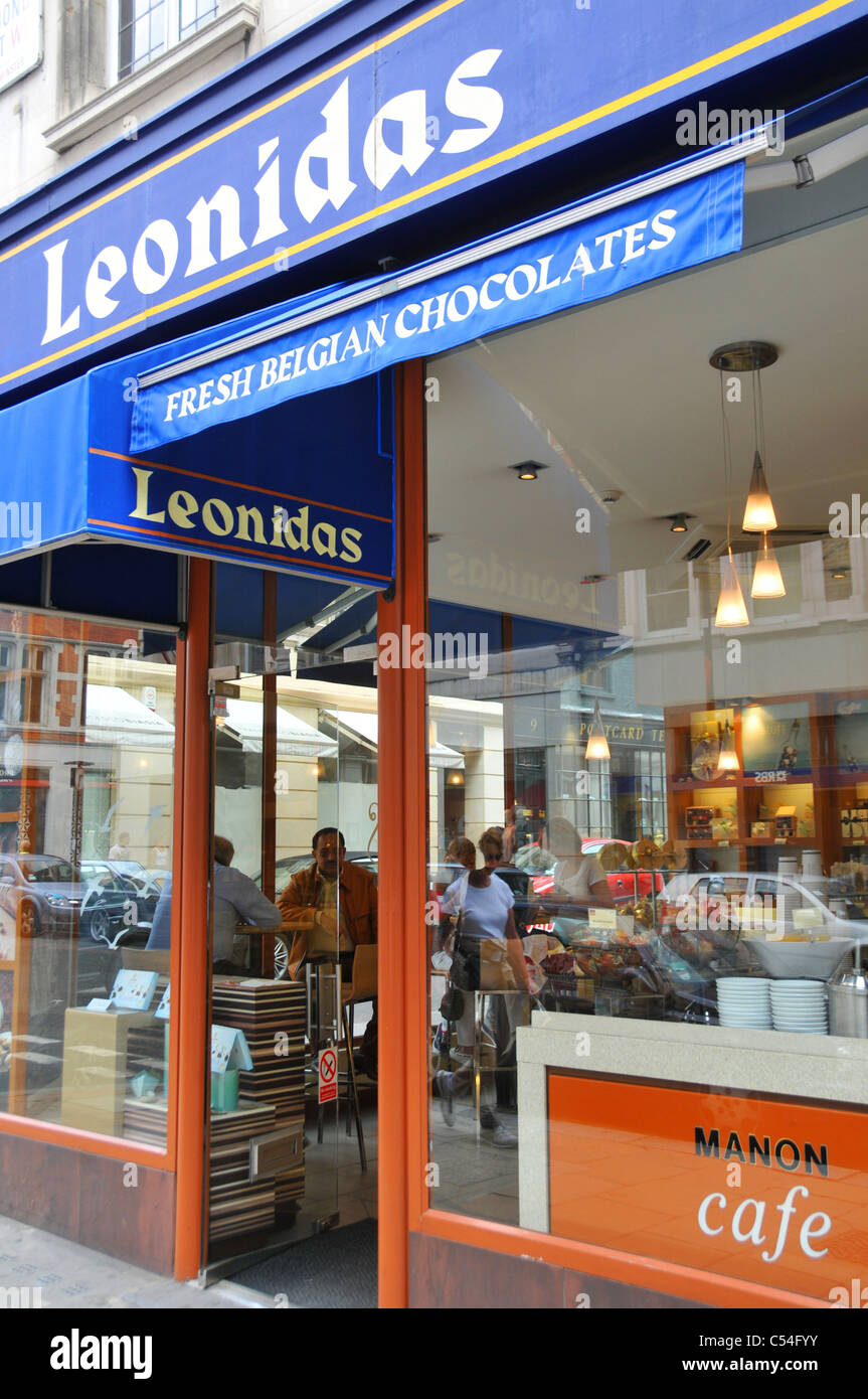 Leonidas belgian chocolates new bond hires stock photography and