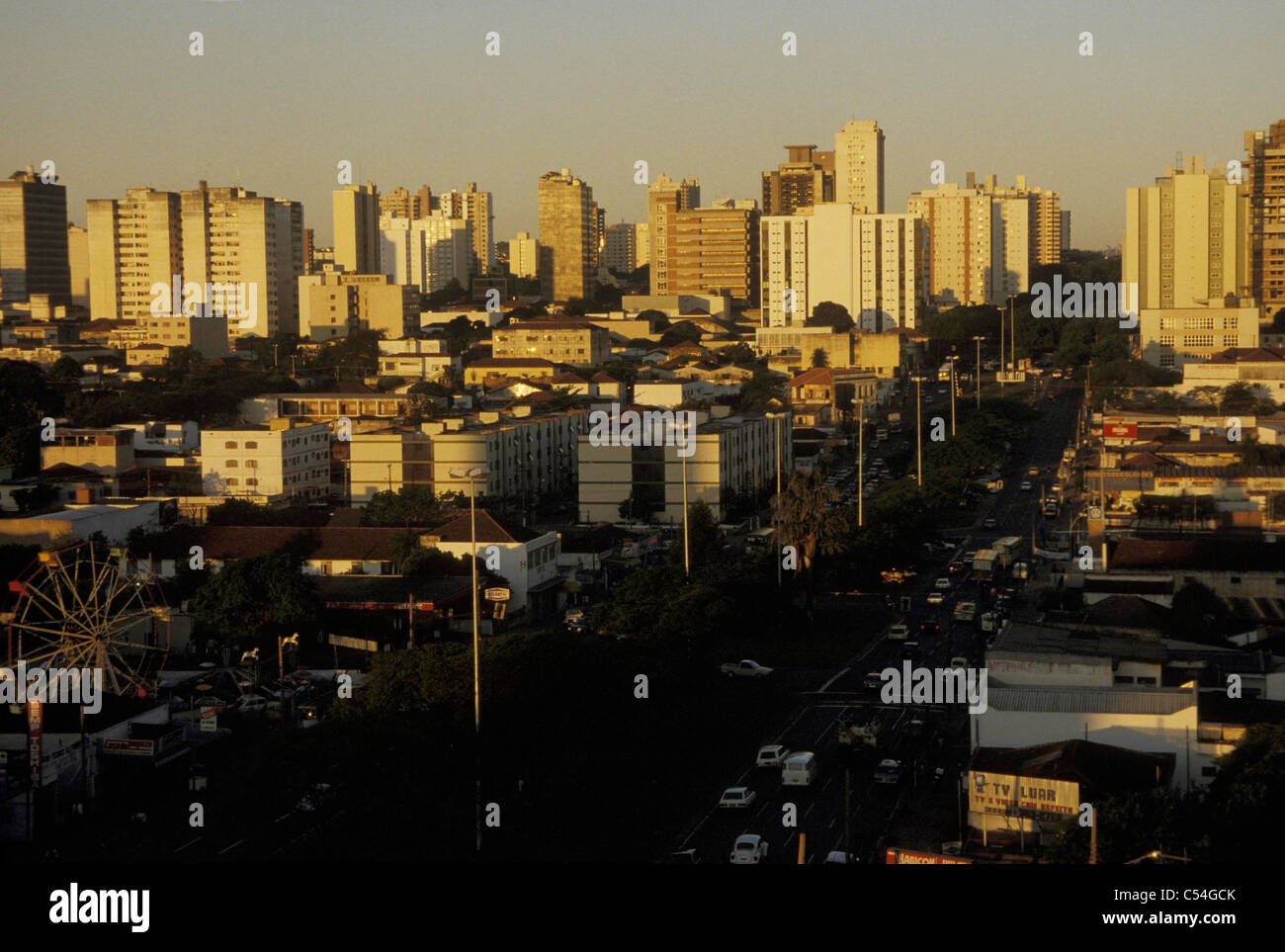 Campo Grande city, capital of Mato Grosso do Sul State, Brazil. Stock Photo