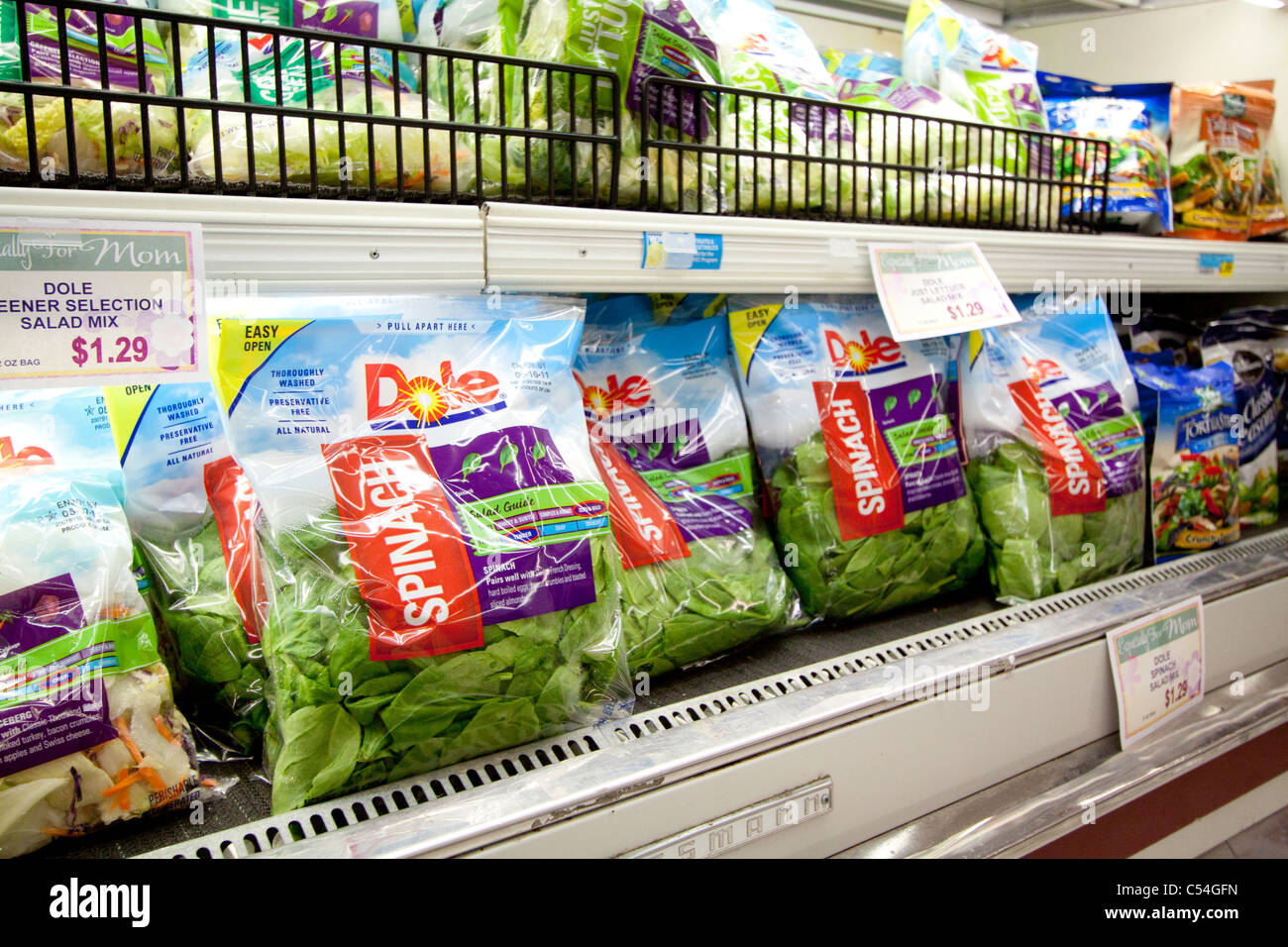 Bagged lettuce hires stock photography and images Alamy
