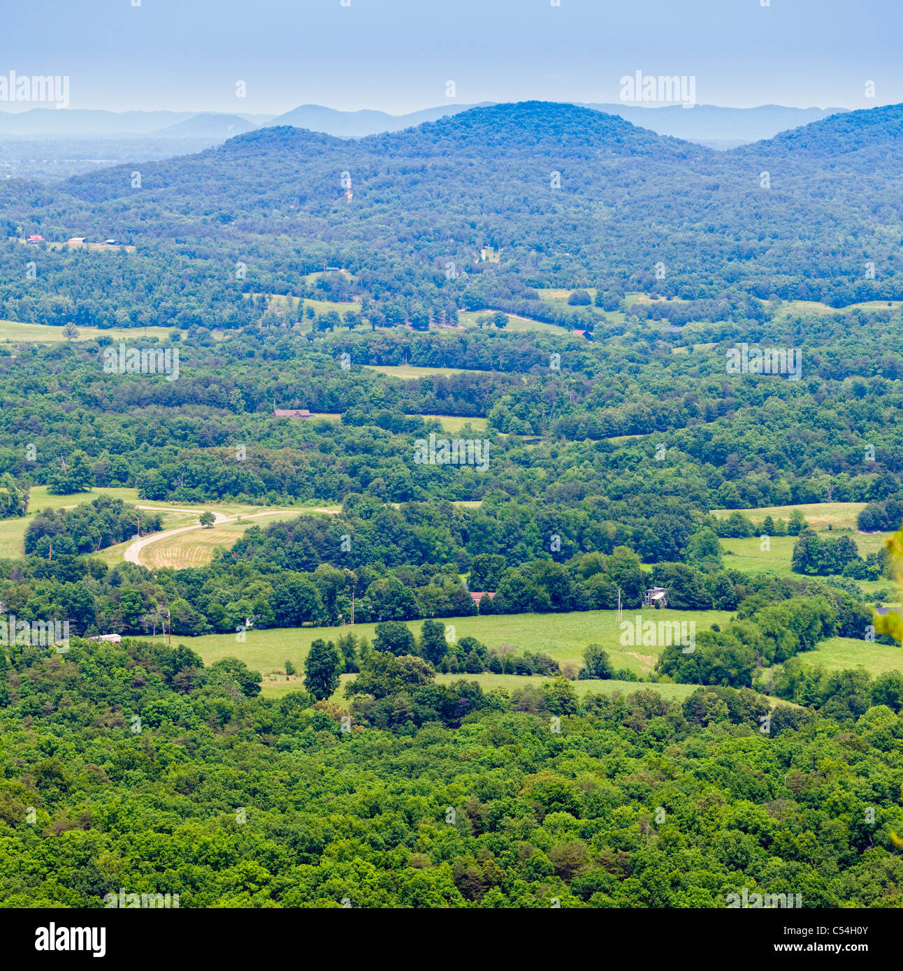 Countryside of Central Kentucky Stock Photo Alamy