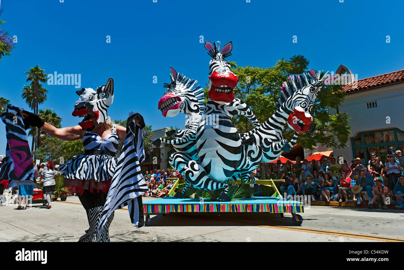 Summer Solstice parade , Santa Barbara , 2011 Stock Photo Alamy