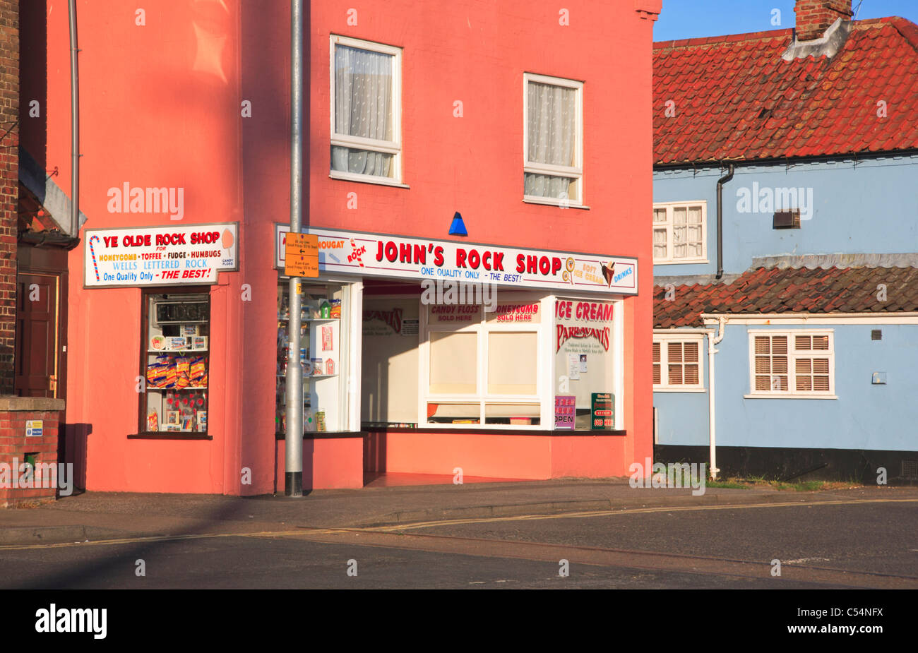 Seaside rock shop hires stock photography and images Alamy
