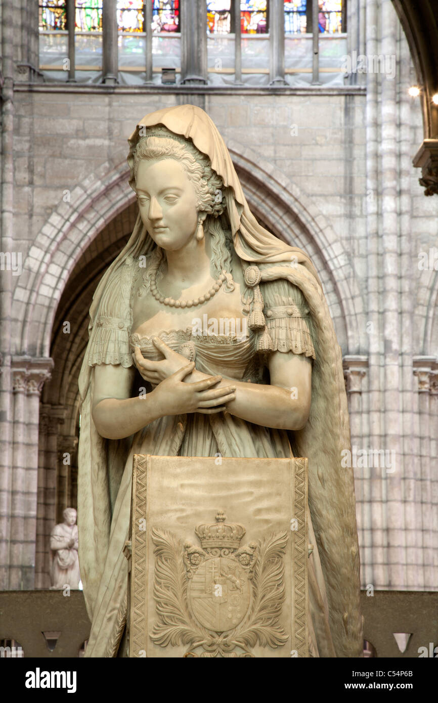 Paris paryer of Marie from Saint Denis gothic cathedral