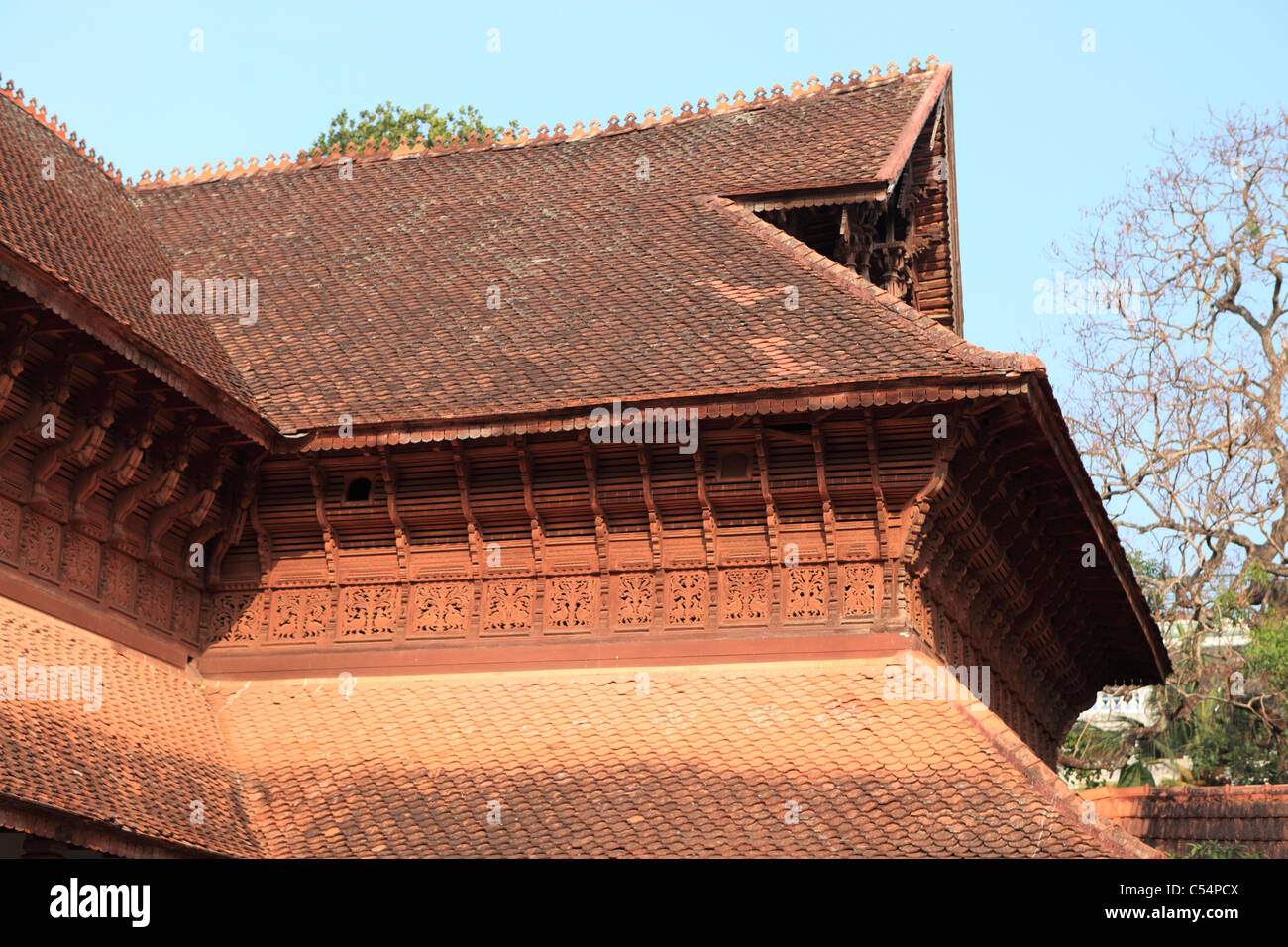 Puthen Malika Palace- Kuthira Malika (Mansion of Horses) Stock Photo