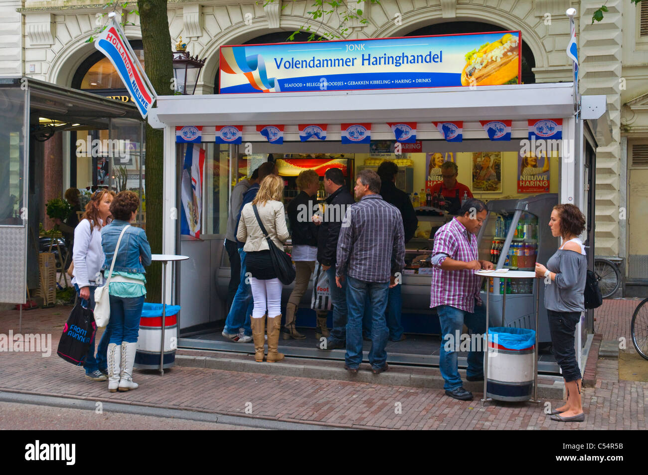 Herring stall central Amsterdam the Netherlands Europe Stock Photo Alamy