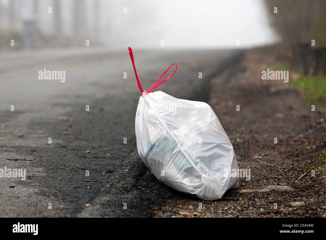 Garbage Bag to be recycled Stock Photo Alamy