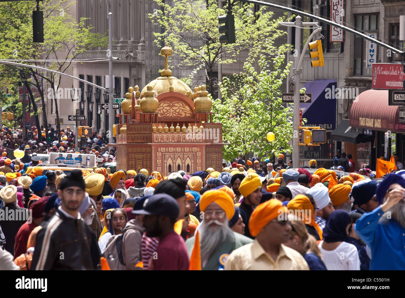 Sikh Day Parade, Madison Avenue, NYC Stock Photo Alamy