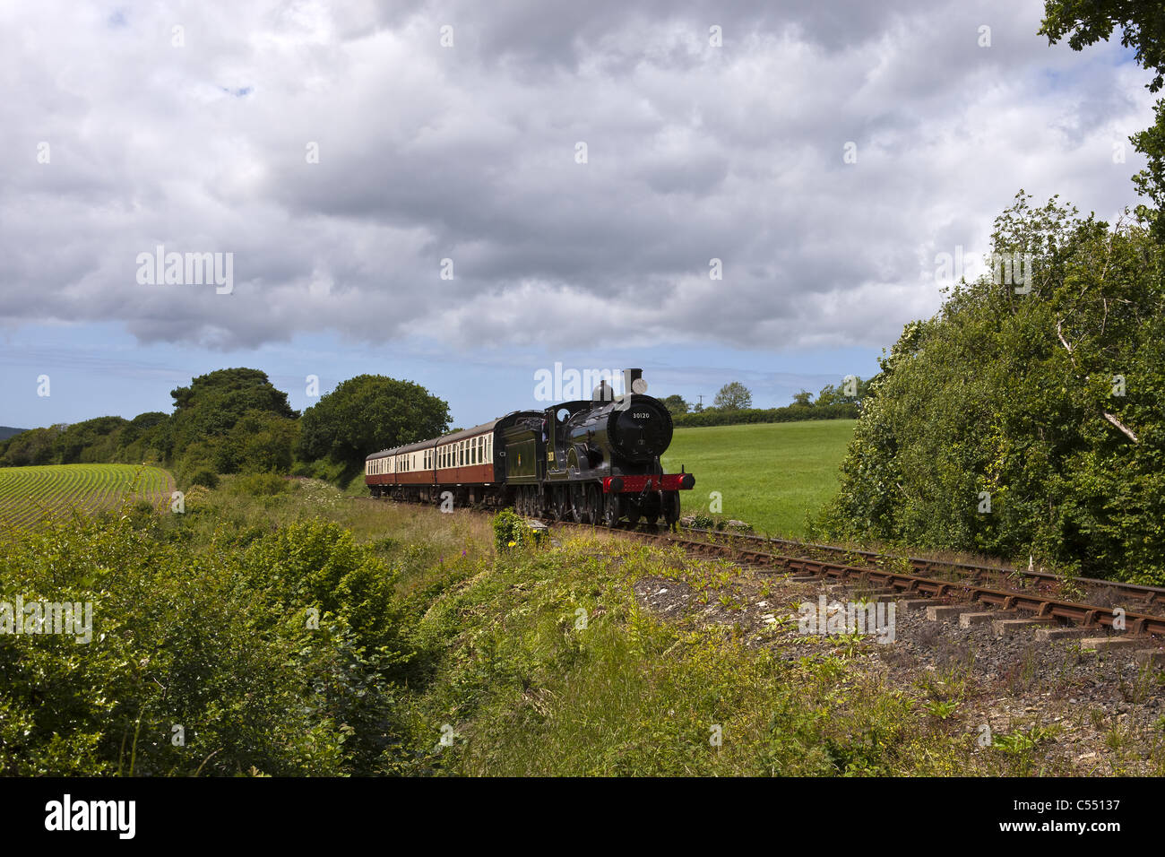 Bodmin & Wenford Railway Stock Photo