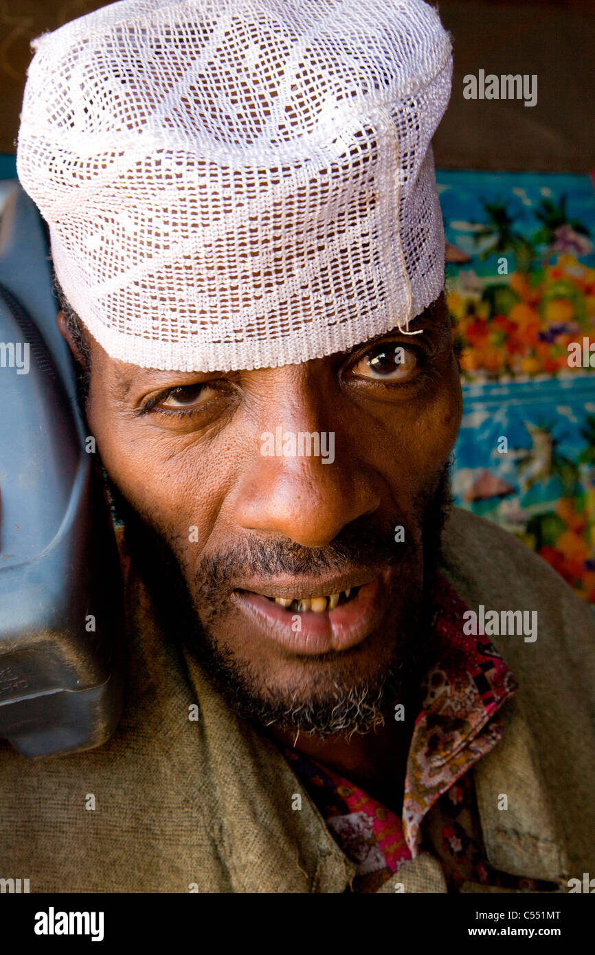 Portrait of an Ethiopian man Stock Photo - Alamy