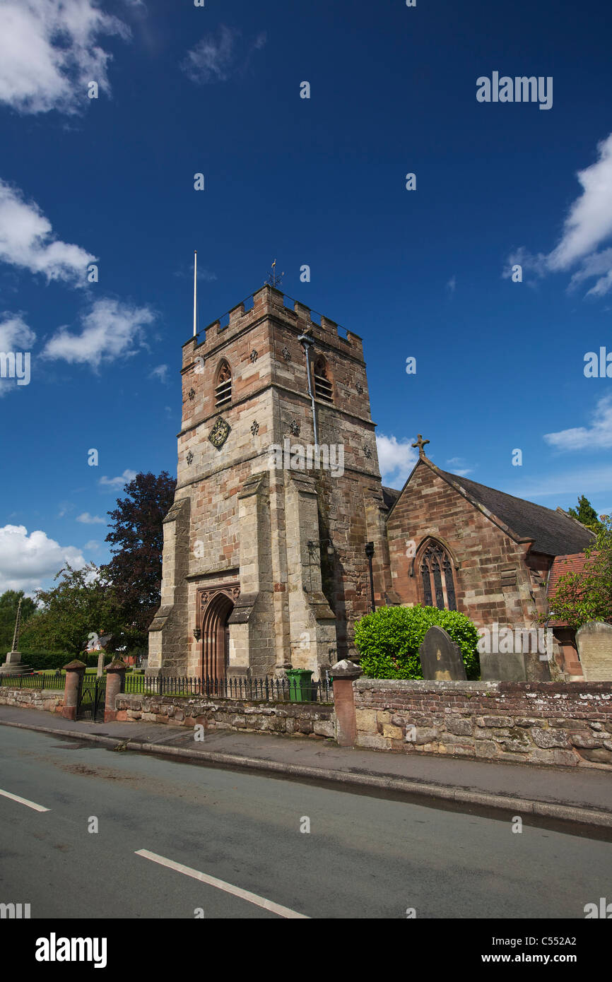 All Saints Church Trysull South Staffordshire England UK Stock Photo