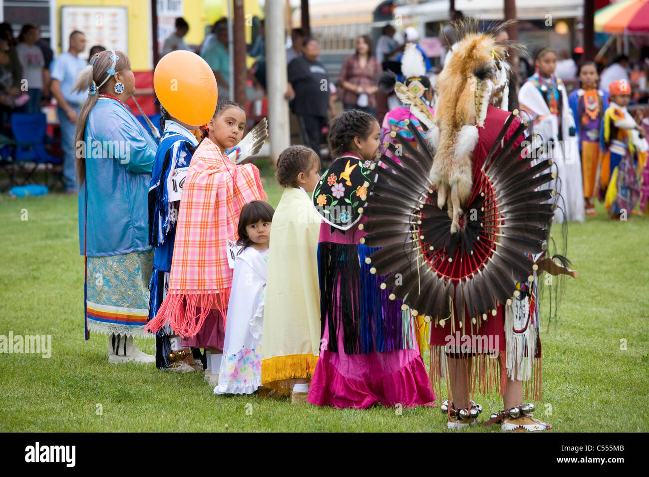 Fort Washakie, Wyoming. 52nd Eastern Shoshone Indian Days Stock Photo