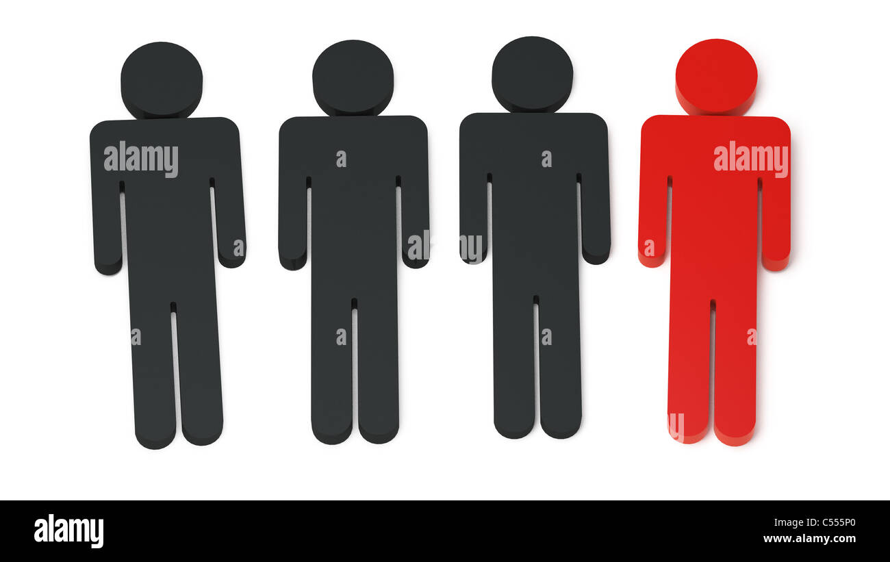 odd one out stand out Stock Photo Alamy