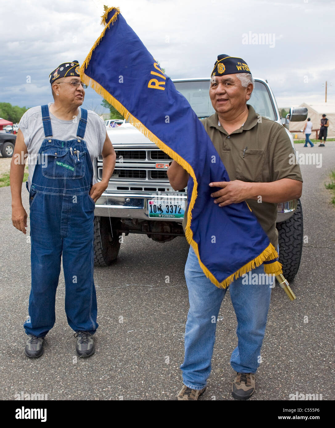Fort Washakie, Wyoming. 52nd Eastern Shoshone Indian Days. Stock Photo