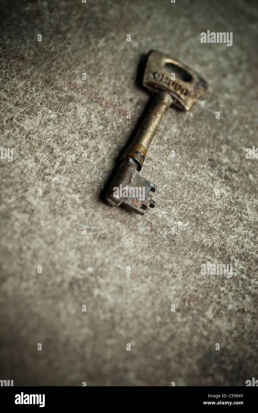 Old house key Stock Photo Alamy