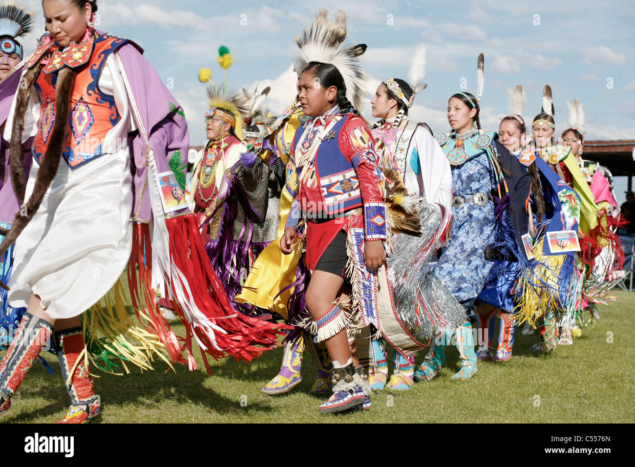 Fort Washakie, Wyoming. 52nd Eastern Shoshone Indian Days Stock Photo