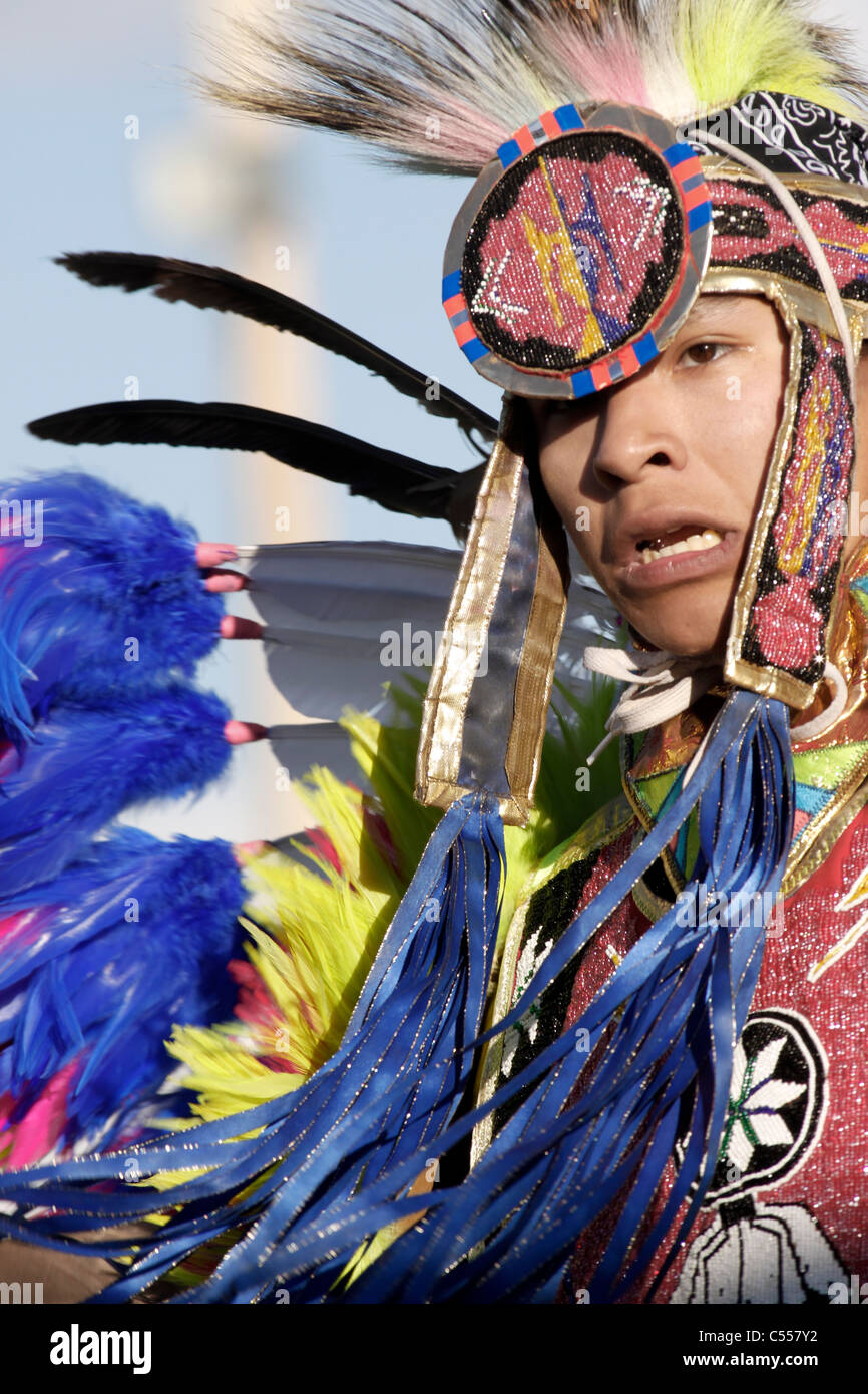 Fort Washakie, Wyoming. 52nd Eastern Shoshone Indian Days Stock Photo