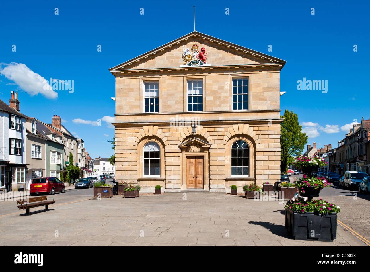 Woodstock, Oxfordshire, United Kingdom Stock Photo