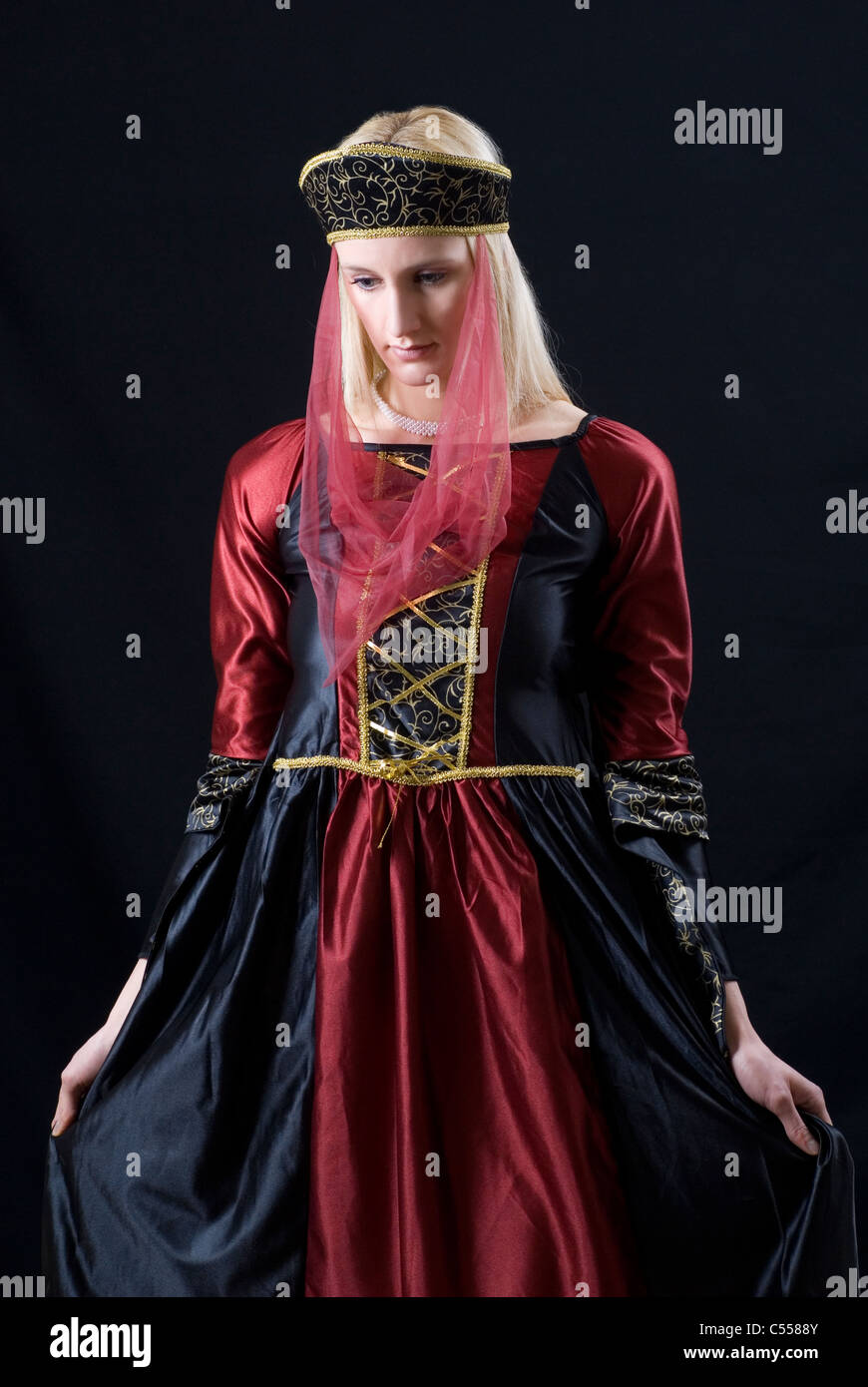 Victorian dress woman hi-res stock photography and images - Alamy