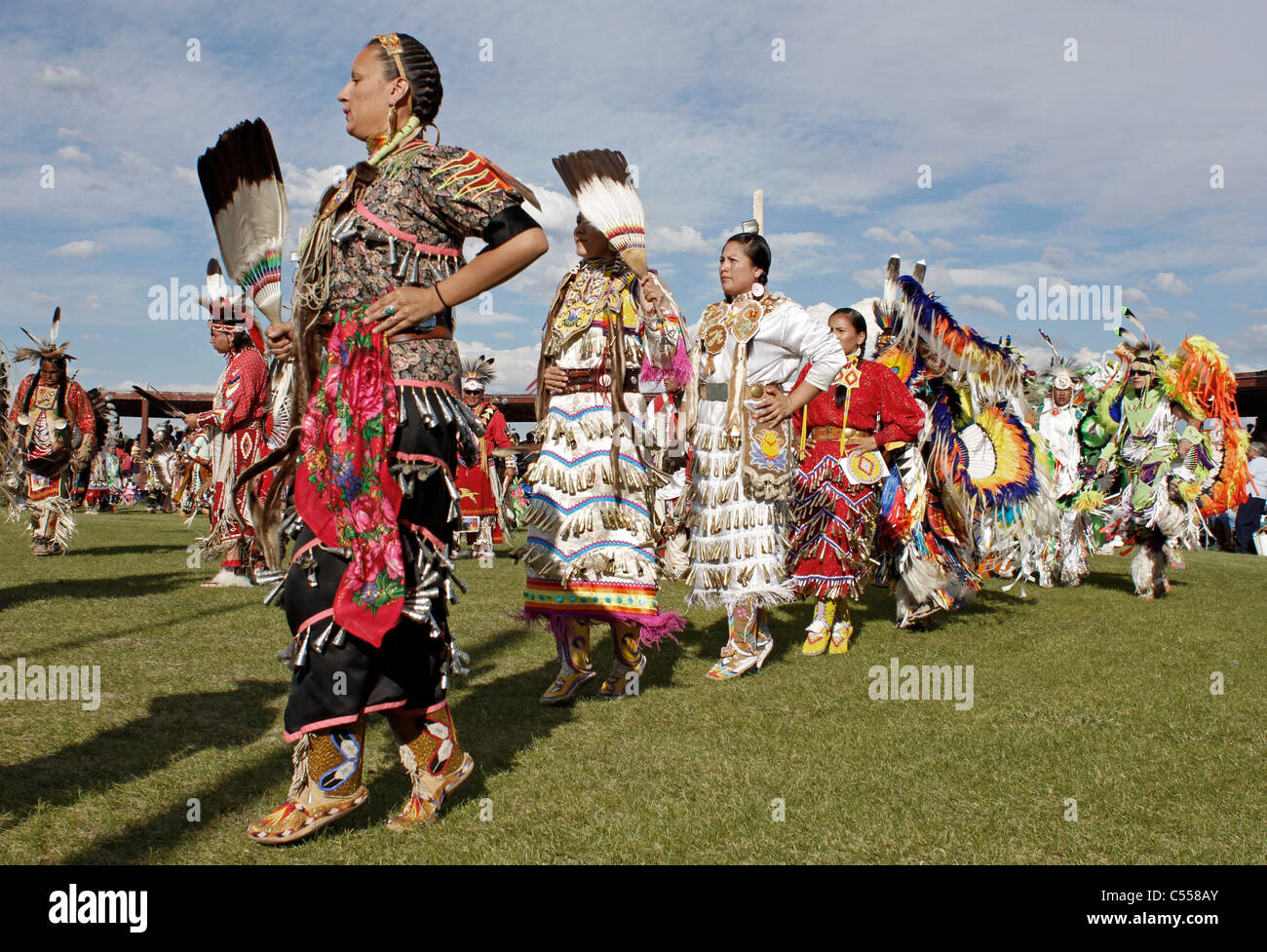 Fort Washakie, Wyoming. 52nd Eastern Shoshone Indian Days Stock Photo