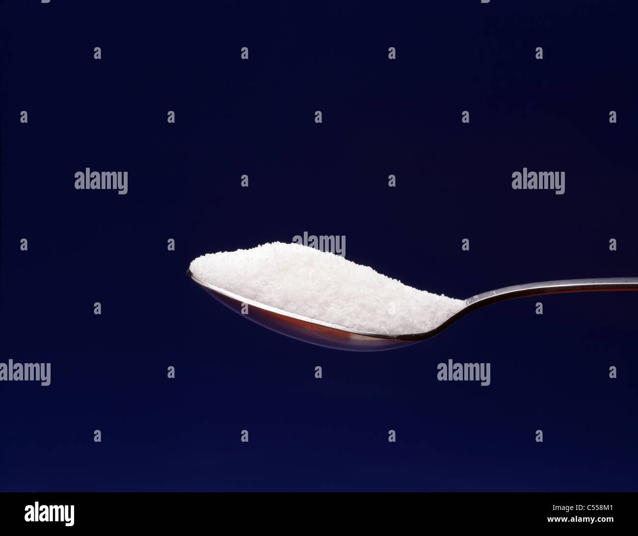 Granulated Sugar Stock Photo