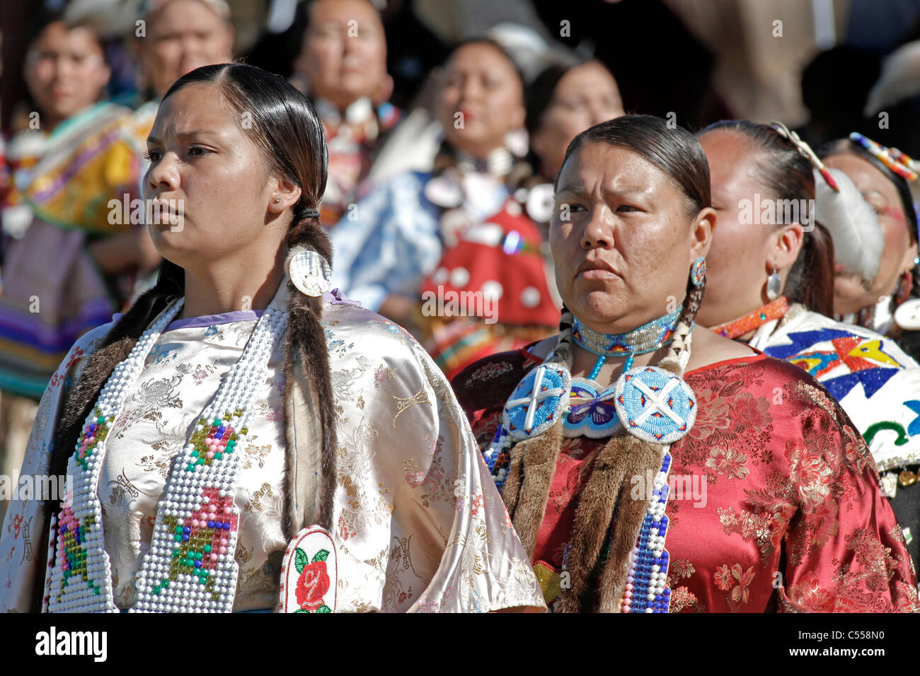 Fort Washakie, Wyoming. 52nd Eastern Shoshone Indian Days Stock Photo