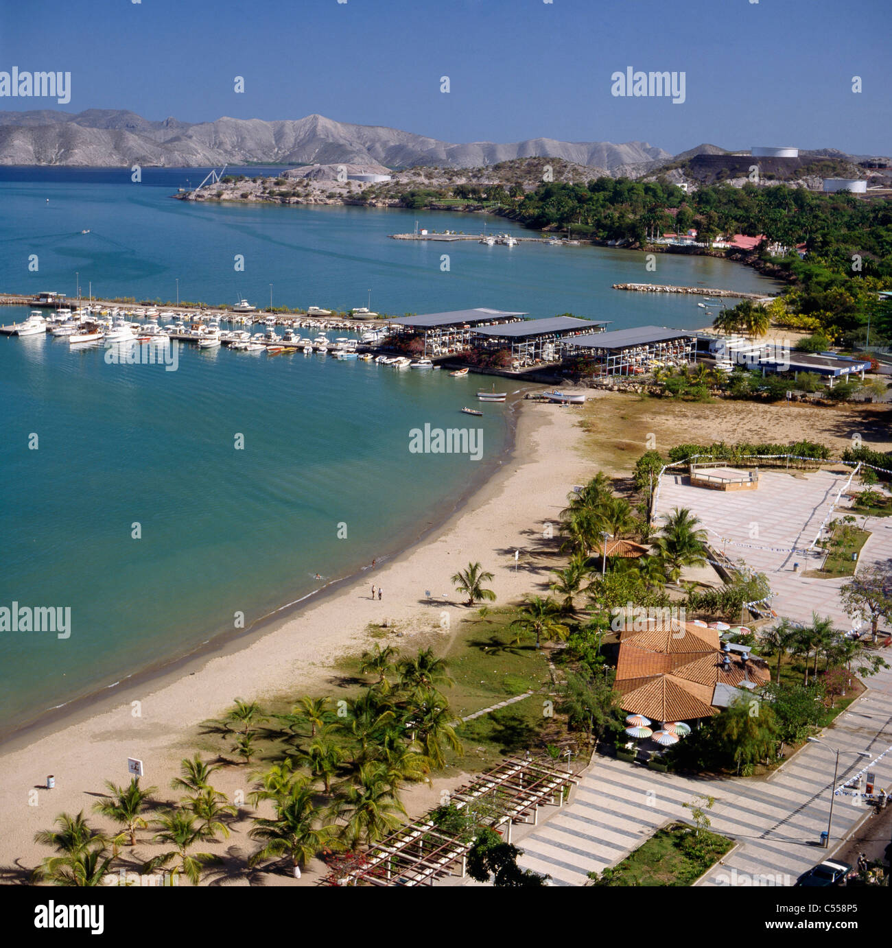 Venezuela, Anzoategui State, View of Puerto la Cruz Stock Photo - Alamy