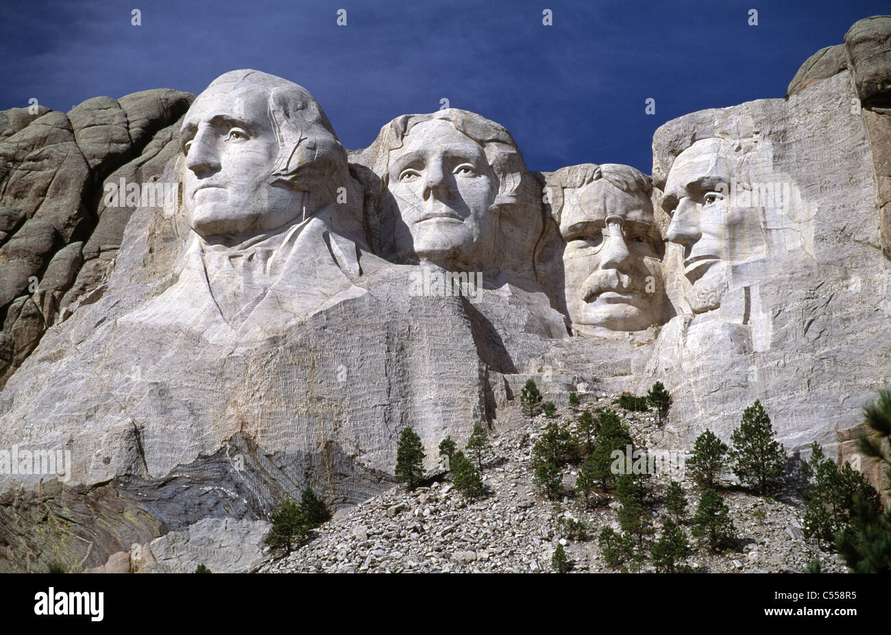 USA, South Dakota, Rapid City, Mt Rushmore National Monument Stock Photo