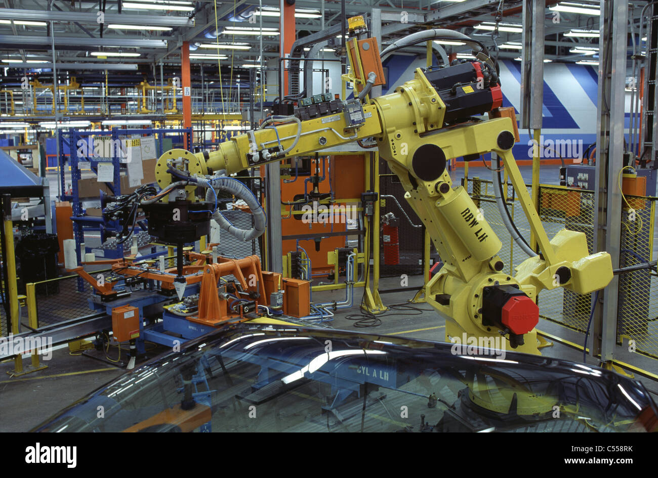 Windshield Assembly General Motors Assembly Plant St. Therese Quebec