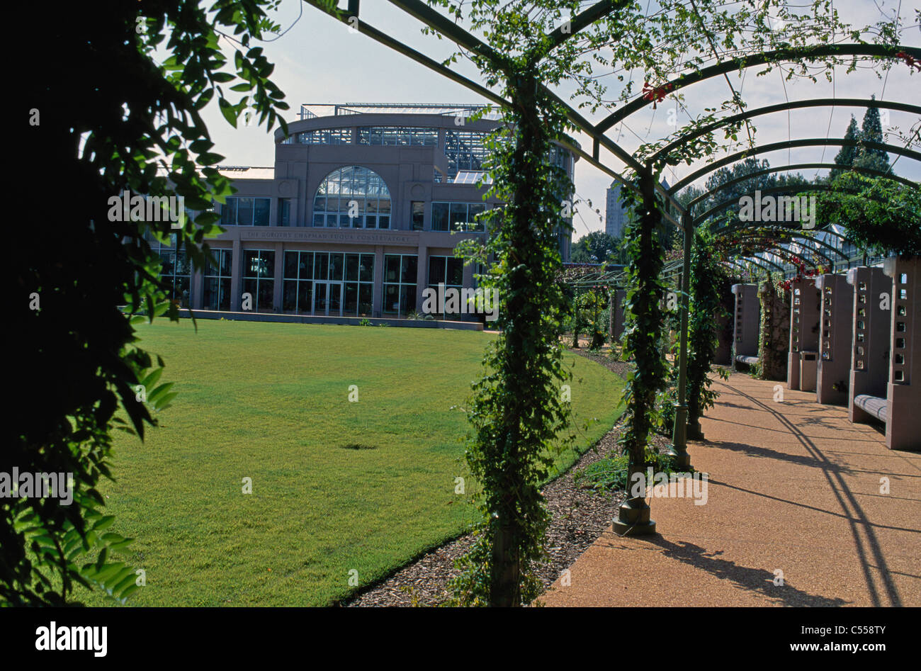 Usa Georgia Atlanta Botanical Garden Stock Photo 37610747 Alamy