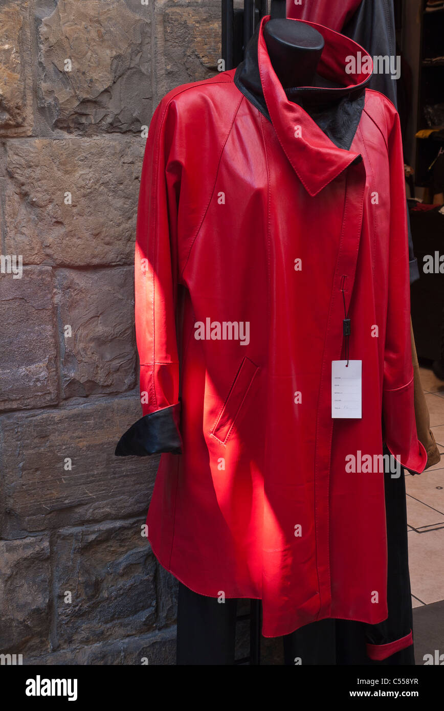 Florence leather coat hi-res stock photography and images - Alamy