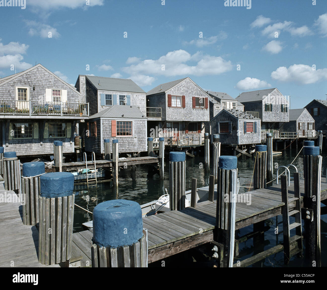 USA, Massachusetts, Nantucket, harbor Stock Photo