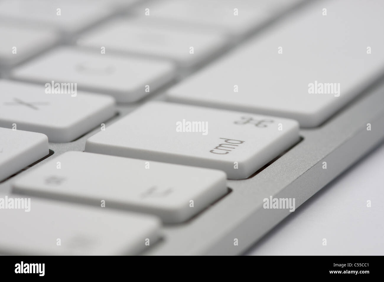 Command Apple Key (Cmd) on a Mac Keyboard, Closeup Stock Photo Alamy