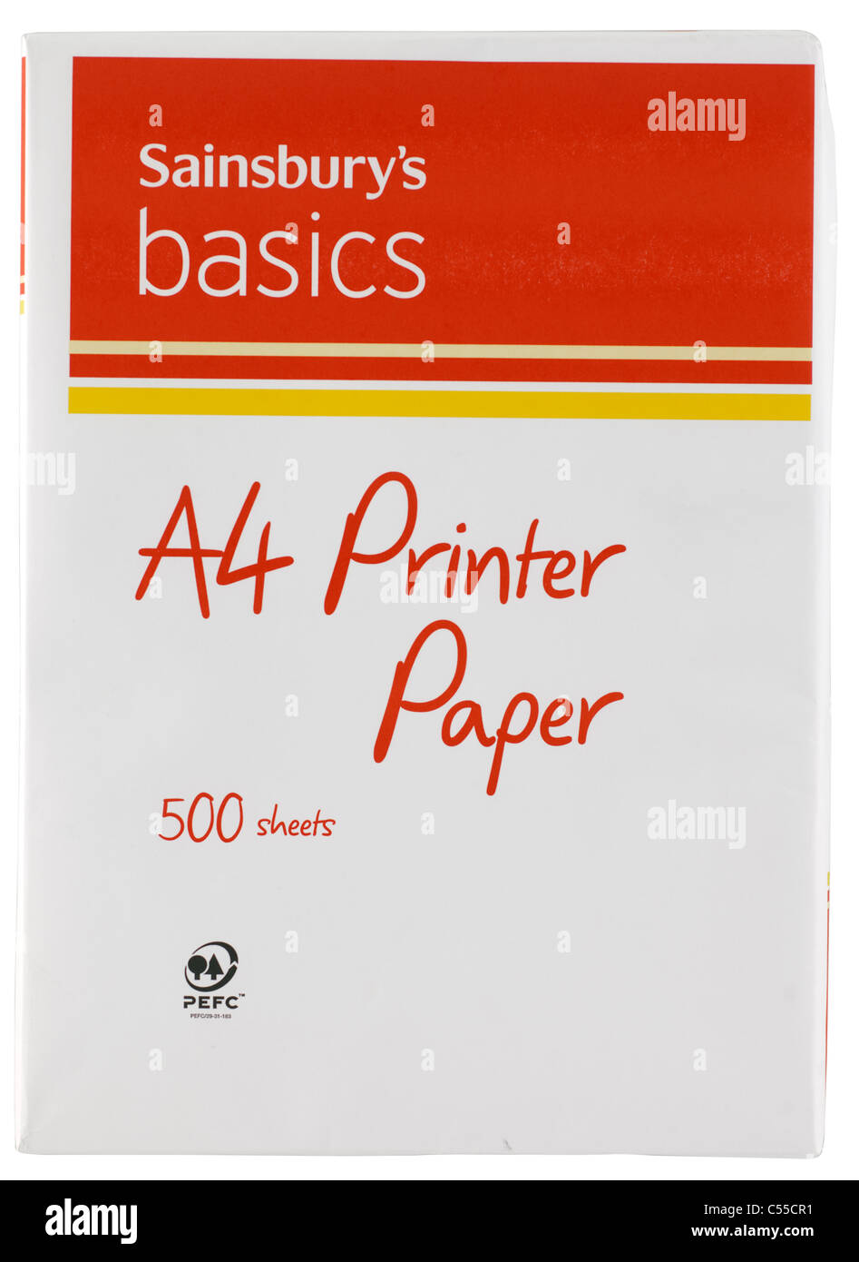A4 printer paper pack Cut Out Stock Images & Pictures - Alamy