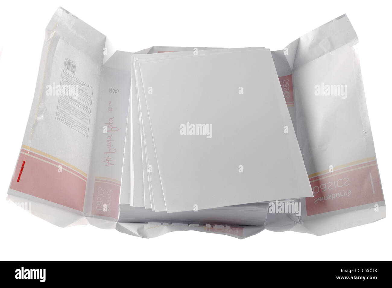 A4 printer paper pack Cut Out Stock Images & Pictures - Alamy