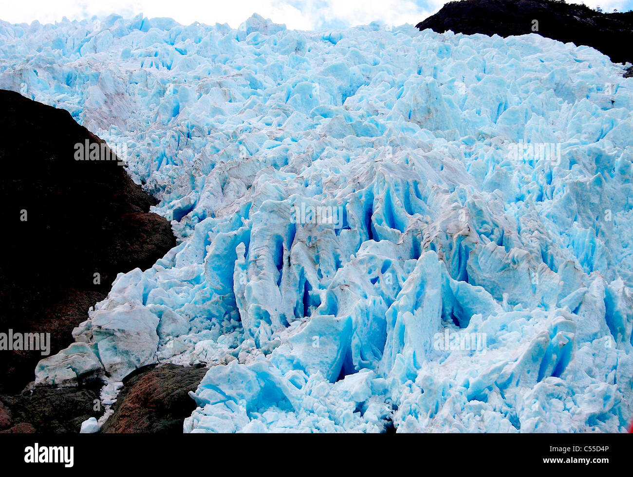Pickypalla Glaciers, Torres Del Paine National Park, Chile Stock Photo - Alamy