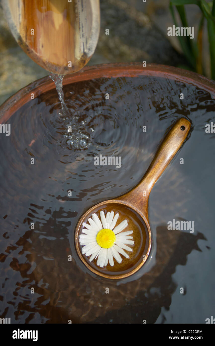 A ladle floating on the water Stock Photo Alamy