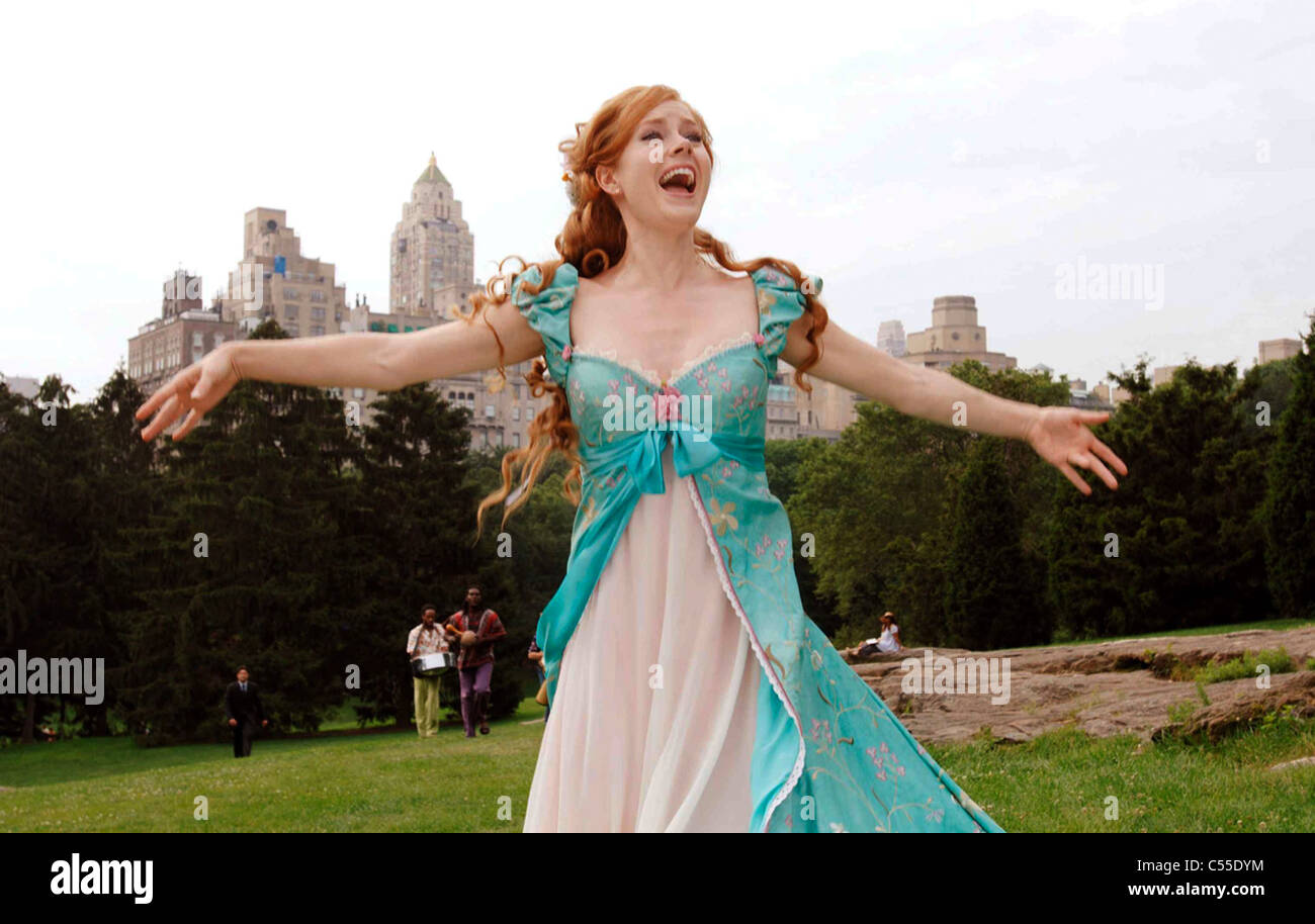 ENCHANTED 2007 Walt Disney Pictures film with Amy Adams Stock Photo