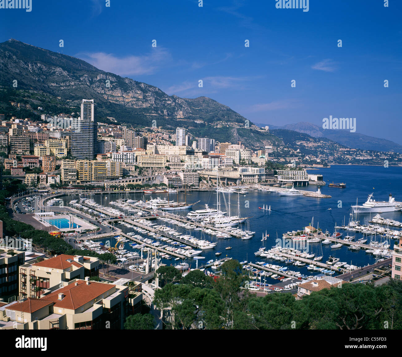 Monaco, Monte Carlo, Monaco Port Stock Photo - Alamy