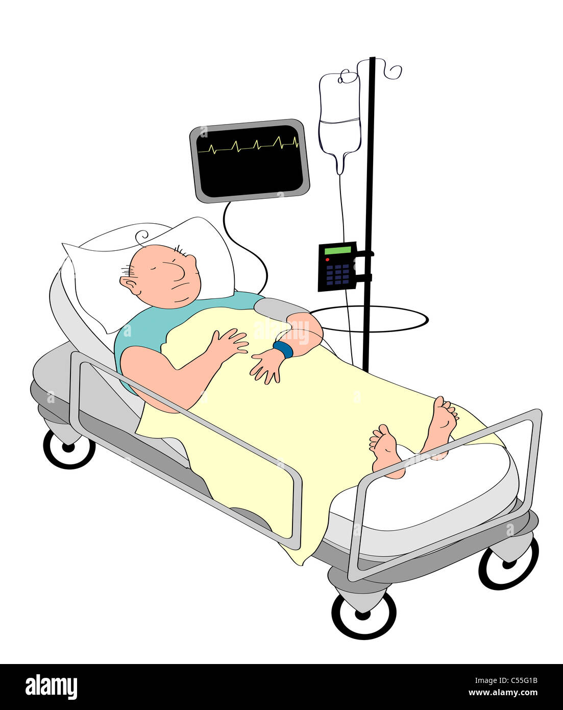 Patient back hospital bed drip Cut Out Stock Images & Pictures - Alamy Patient back hospital bed drip Cut Out Stock Images & Pictures - Alamy
