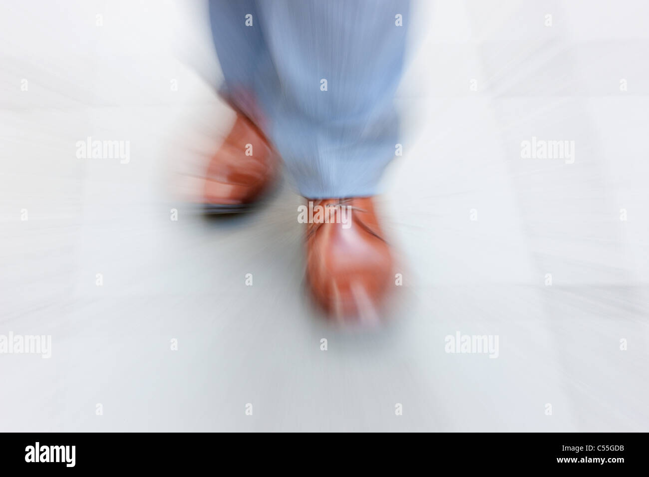 Mens feet walking suit hi-res stock photography and images - Alamy