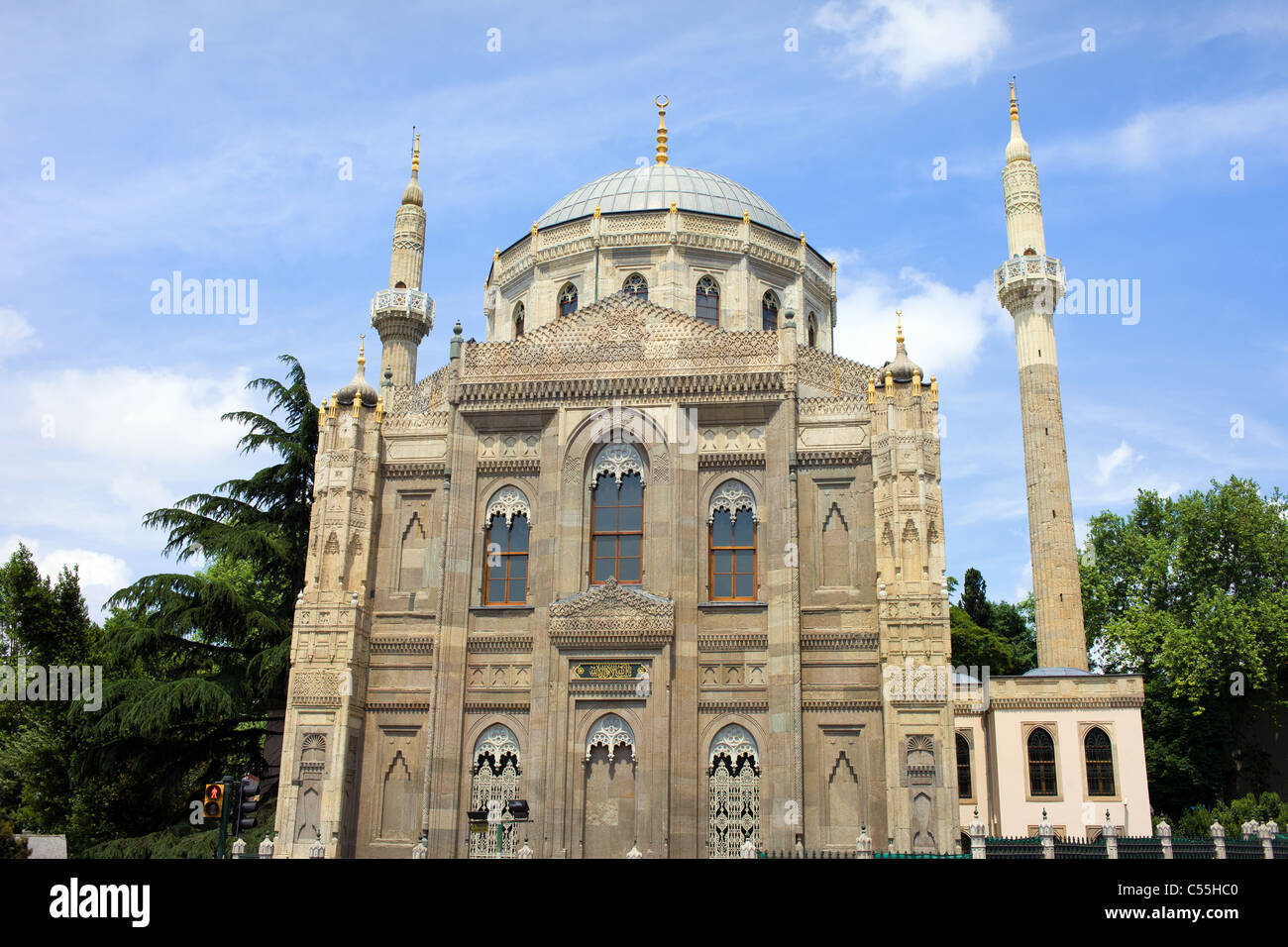 Aksaray Valide Mosque Historic Architecture In Istanbul Turkey Stock Aksaray Valide Mosque Historic Architecture In Istanbul Turkey Stock