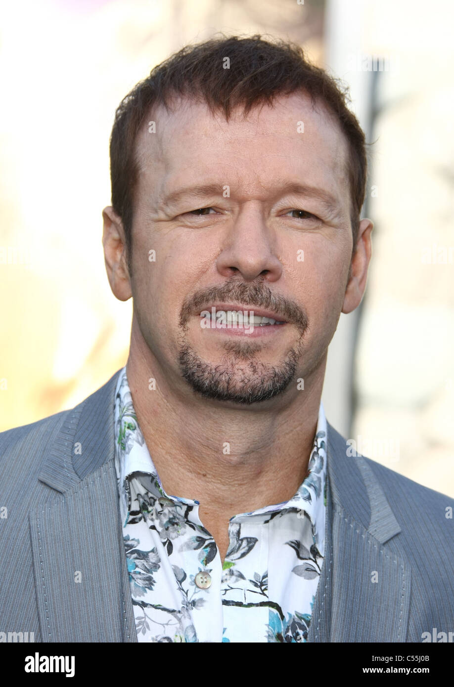 DONNIE WAHLBERG ZOOKEEPER. PREMIERE LOS ANGELES CALIFORNIA USA 06 July ...